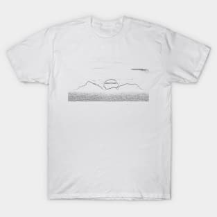 Islands sunset white T-Shirt